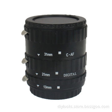 Wholesale Factory Professional Auto Macro Extension Tube Set for Canon DSLRNew